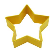 Picture of STAR COOKIE CUTTER YELLOW 7CM